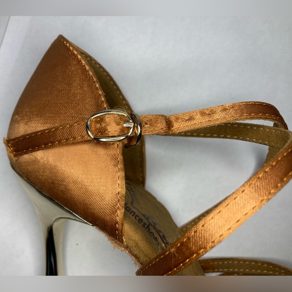 *SOLD ELSEWHERE* GFranco Latin "Sunset" dance shoes - Picture 4 of 8